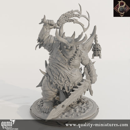 Necrotic - 32mm Tabletop RPG Mini - Size M - Qumi Quality Miniatures - Qumi