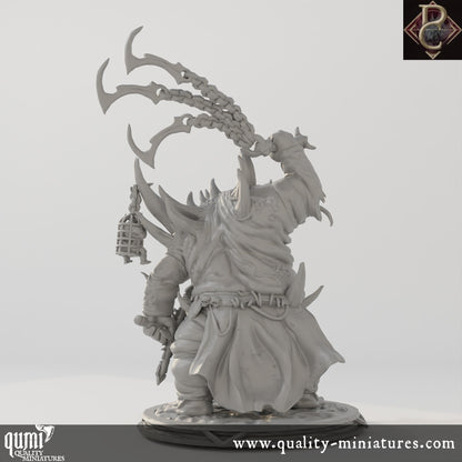 Necrotic - 32mm Tabletop RPG Mini - Size M - Qumi Quality Miniatures - Qumi