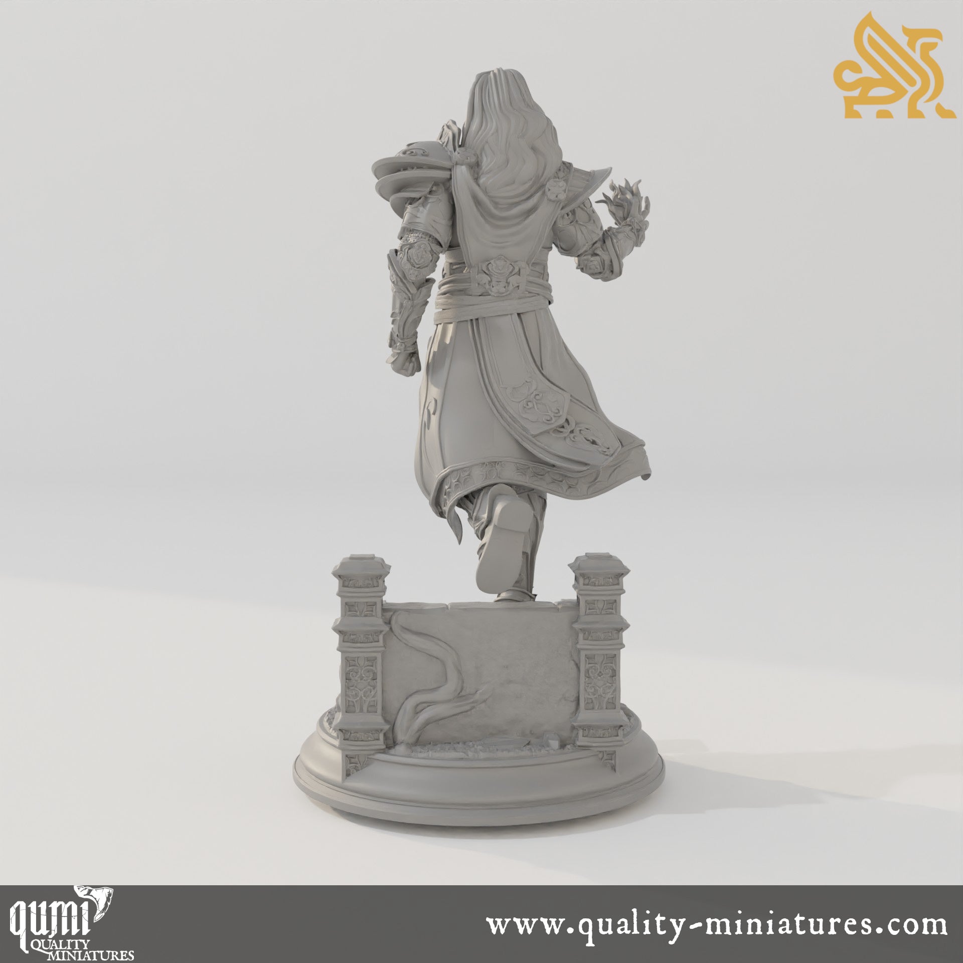 Orthis - Psionic Master - 32mm 75mm Tabletop RPG Mini - Qumi - DM Stash Quality Miniatures - Qumi