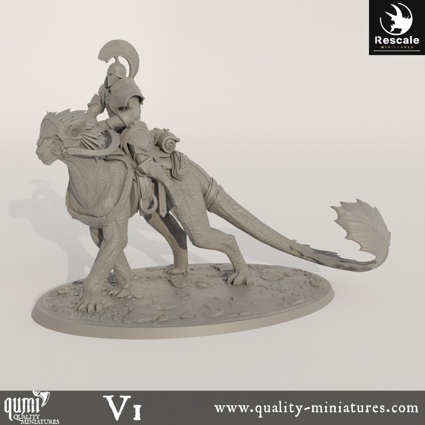 Solaris Panthera - 32mm Tabletop RPG Mini - Qumi - Rescale Miniatures