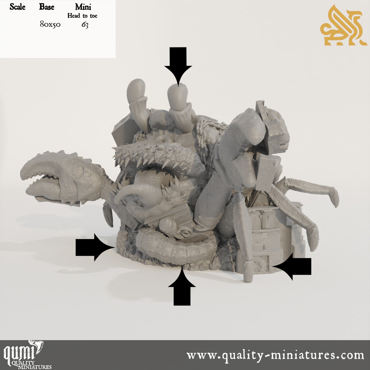 Plagued Streets of Canos - Sarcophagus - Tabletop RPG Mini - Qumi - DM Stash Quality Miniatures - Qumi