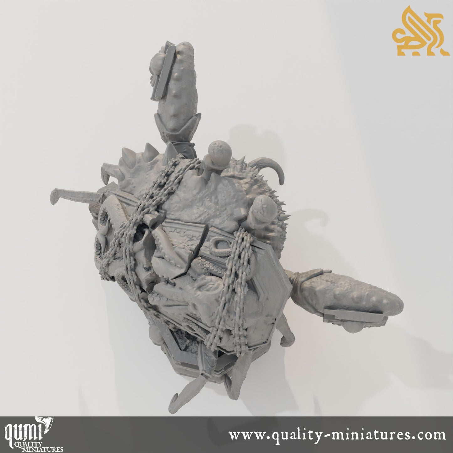 Plagued Streets of Canos - Sarcophagus - Tabletop RPG Mini - Qumi - DM Stash Quality Miniatures - Qumi