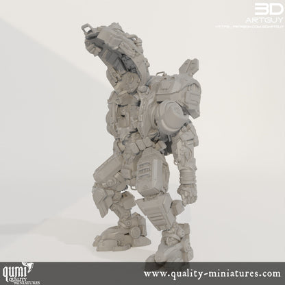 Robot - 32mm Tabletop RPG Mini - Size L - Qumi Quality Miniatures - Qumi