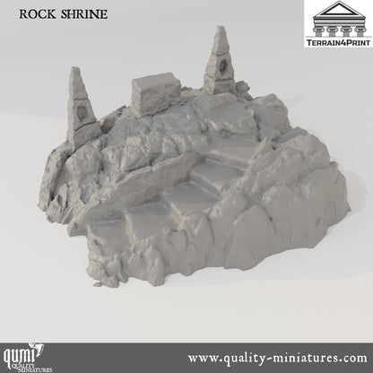 Rocks and Bunkers - Resin Print - Tabletop RPG Terrain - Terrain4Print - Qumi Quality Miniatures - Qumi