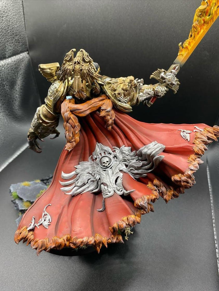 Ruler V1 150mm ohne Terrian — Space Krieger Emperor Lord Ruler Tabletop-Gelände | Qumi