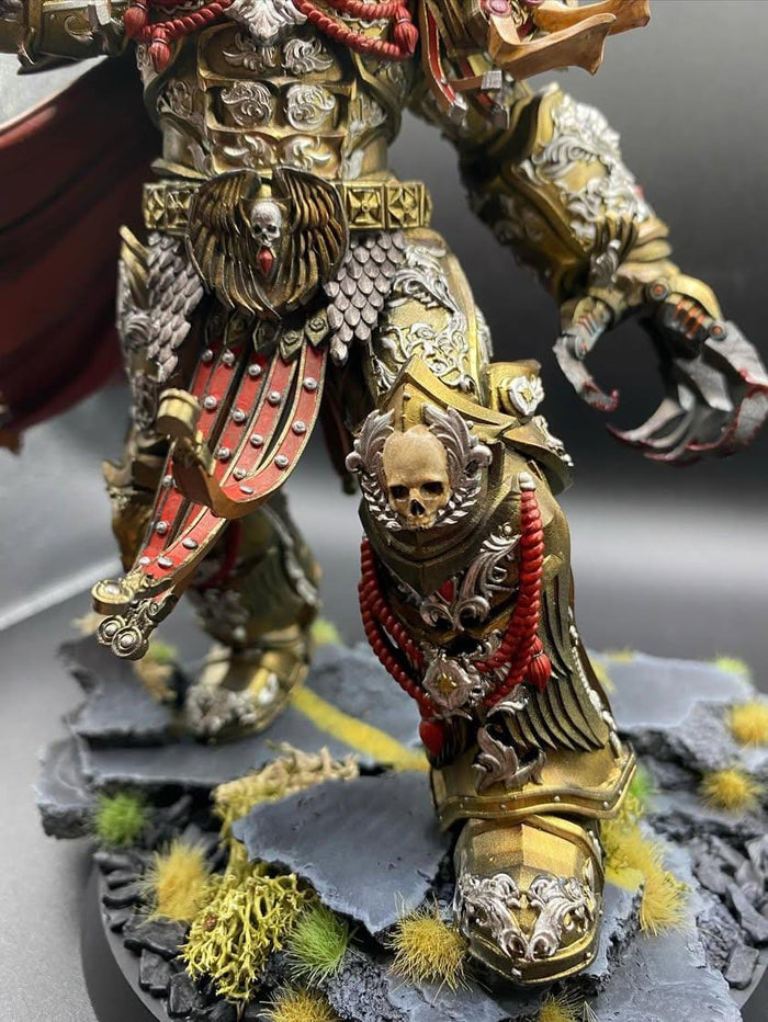 Ruler V1 150mm ohne Terrian — Space Krieger Emperor Lord Ruler Tabletop-Gelände | Qumi