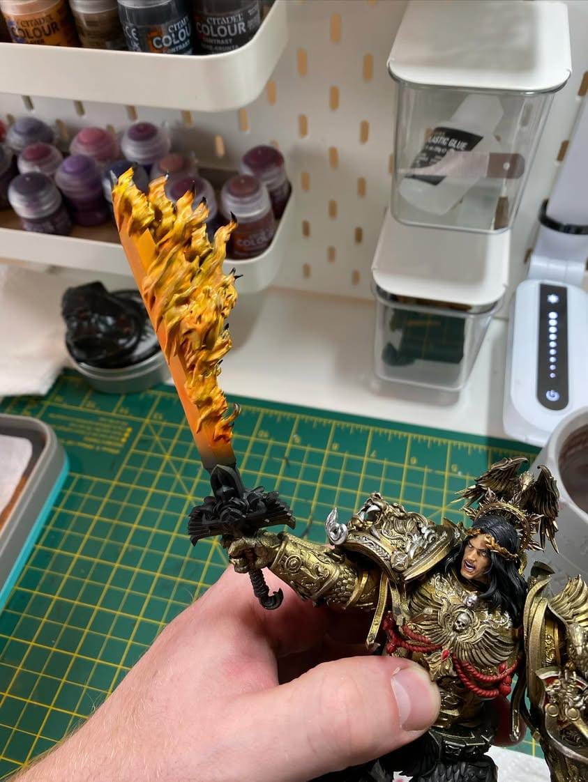 Painted miniature example
