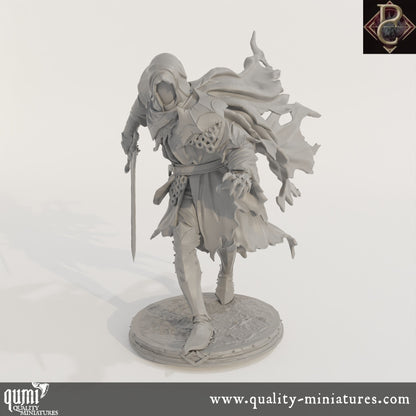 Savarkar - 32mm Tabletop RPG Mini - up to XL Size - Qumi - Parasite Collectibles Quality Miniatures - Qumi