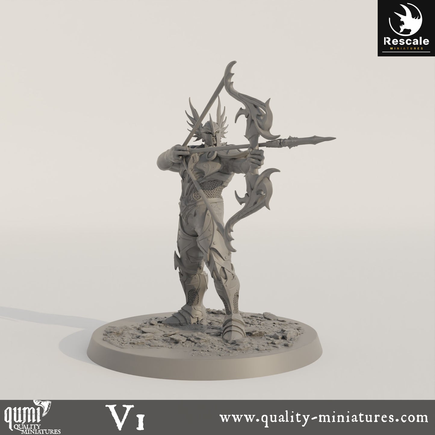 Sentinel Of Aetherium - 32mm Tabletop RPG Mini - Qumi - Rescale Miniatures