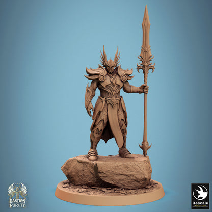 Sentinel Of Aetherium - 32mm Tabletop RPG Mini - Qumi - Rescale Miniatures