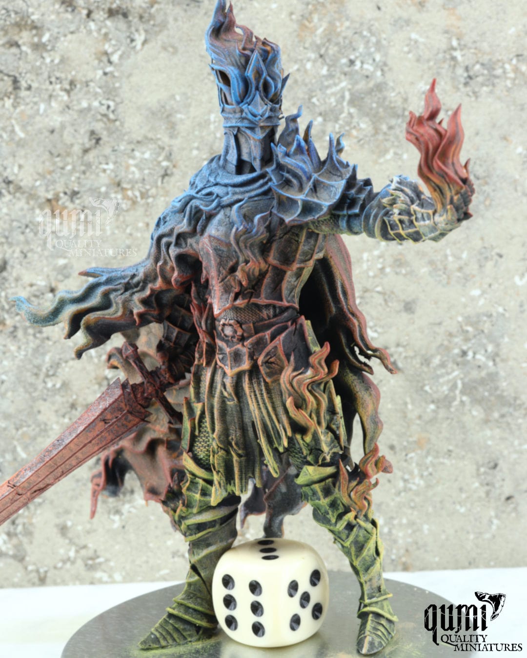 Menschlicher Ritter Tabletop-Miniatur – Ser Elias | Qumi real print