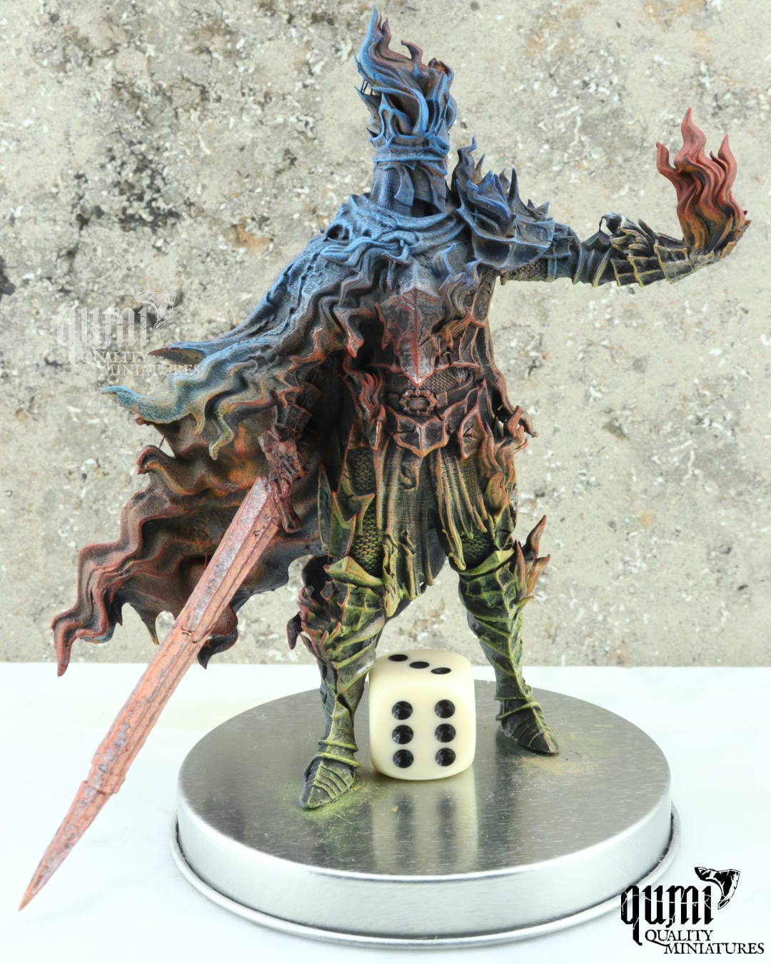Menschlicher Ritter Tabletop-Miniatur – Ser Elias | Qumi real print
