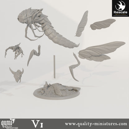 Skycutter - 32mm Tabletop RPG Mini - Qumi - Rescale Miniatures Quality Miniatures - Qumi