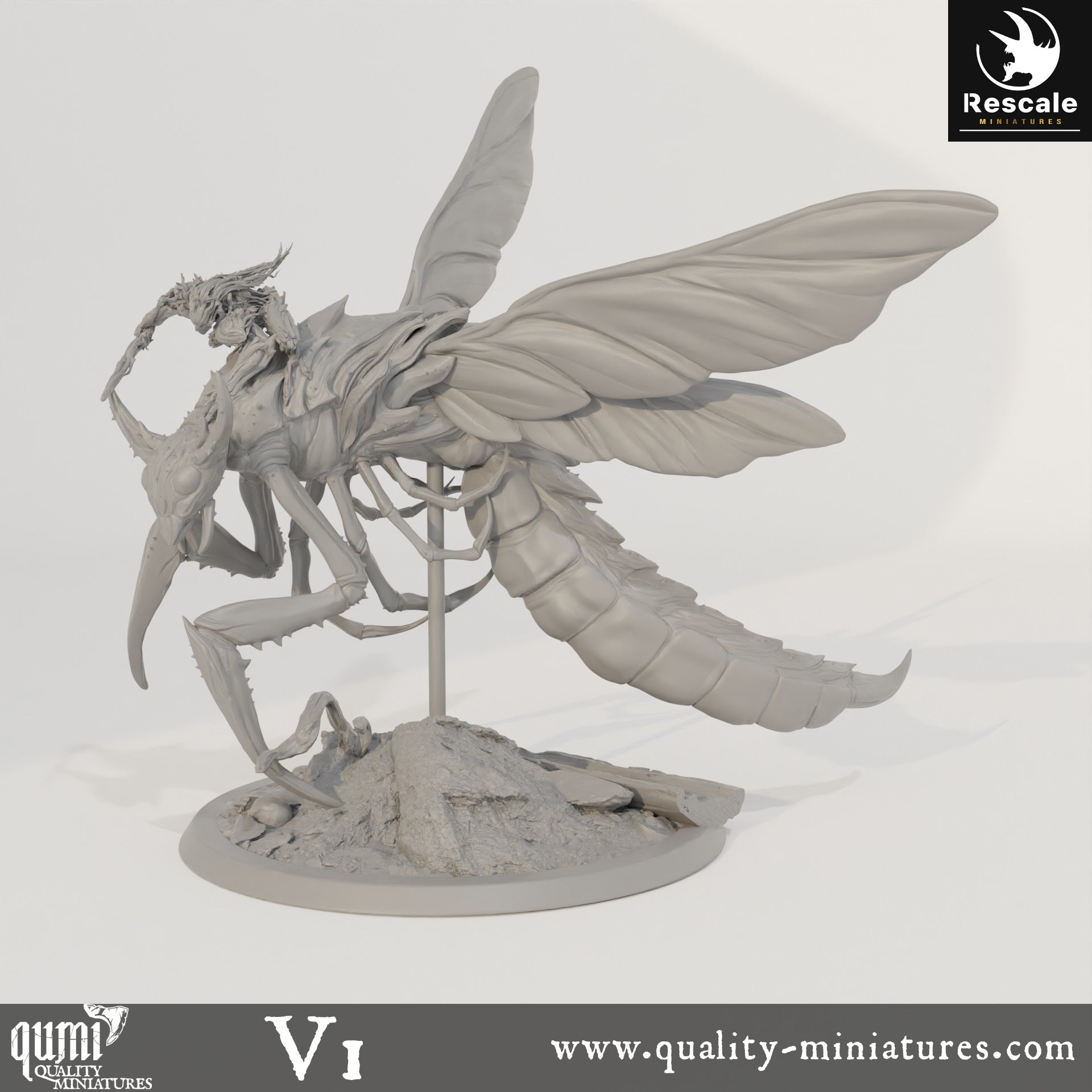 Skycutter - 32mm Tabletop RPG Mini - Qumi - Rescale Miniatures Quality Miniatures - Qumi