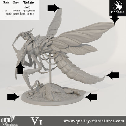 Skycutter - 32mm Tabletop RPG Mini - Qumi - Rescale Miniatures Quality Miniatures - Qumi