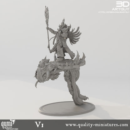 Sorcerer Supreme - 32mm Tabletop RPG Mini - Qumi - 3D ArtGuy