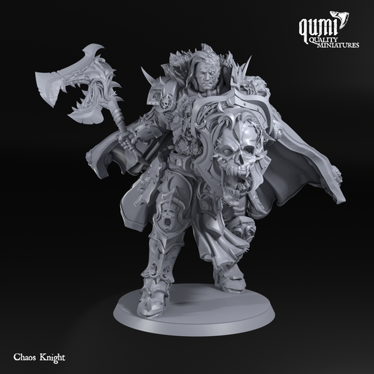 Space Warrior Lord The Chaos Knight - Quality Miniatures - Qumi