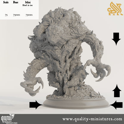 The Amalgamation - Aberrant Abomination - 32mm 75mm Tabletop RPG Mini - Qumi - DM Stash Quality Miniatures - Qumi