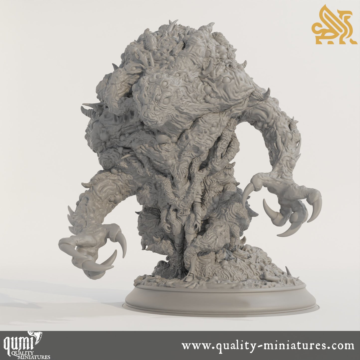 The Amalgamation - Aberrant Abomination - 32mm 75mm Tabletop RPG Mini - Qumi - DM Stash Quality Miniatures - Qumi