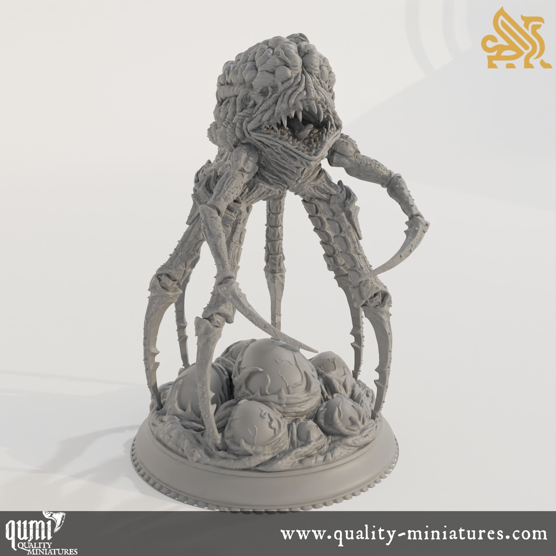 The Mind Walker - Abomination of Intellect - 32mm 75mm Tabletop RPG Mini - Qumi - DM Stash Quality Miniatures - Qumi