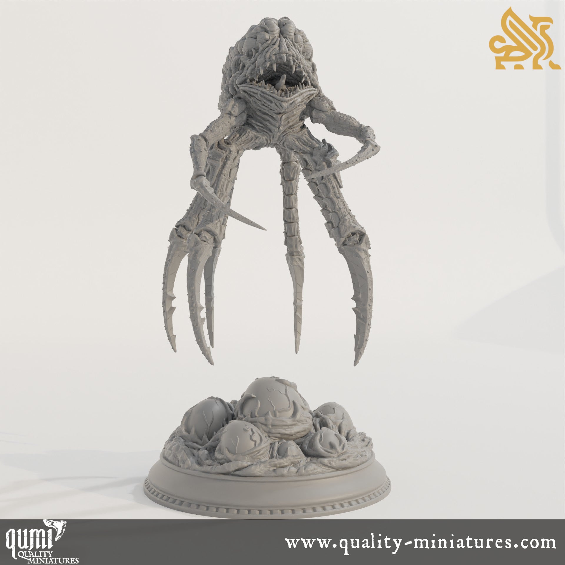 The Mind Walker - Abomination of Intellect - 32mm 75mm Tabletop RPG Mini - Qumi - DM Stash Quality Miniatures - Qumi