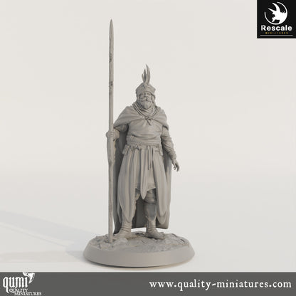 Tower Lord - Dinotopia - 32mm Tabletop RPG Mini - Qumi - Rescale Miniatures Quality Miniatures - Qumi