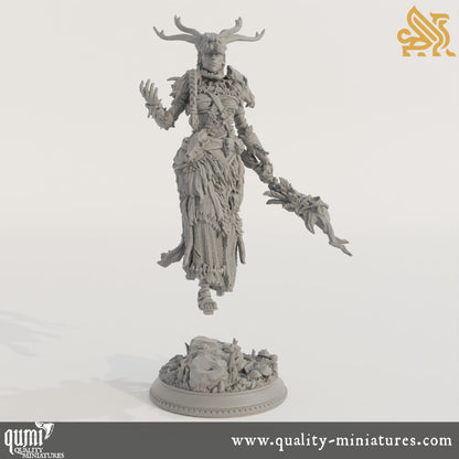 Turak_tali - Colossal Druid of the Valley - 32mm 75mm Tabletop RPG Mini - Qumi - DM Stash Quality Miniatures - Qumi