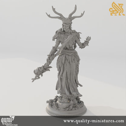 Turak_tali - Colossal Druid of the Valley - 32mm 75mm Tabletop RPG Mini - Qumi - DM Stash Quality Miniatures - Qumi