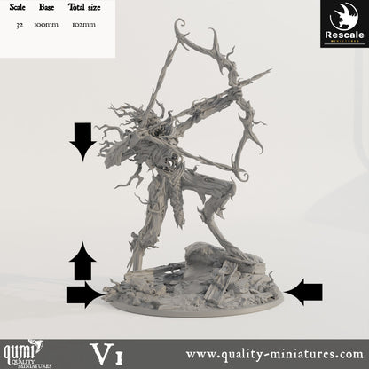 Twig Blight - 32mm Tabletop RPG Mini - Qumi - Rescale Miniatures Quality Miniatures - Qumi