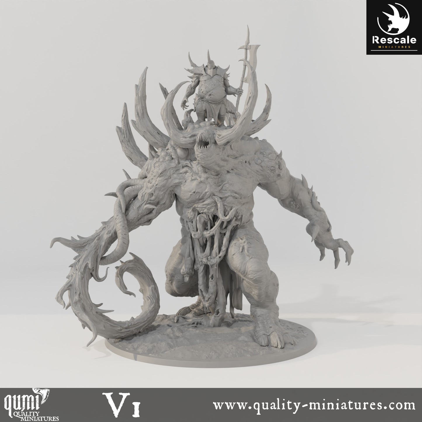 Ulcerated Colossus - 32mm Tabletop RPG Mini - Qumi - Rescale Miniatures