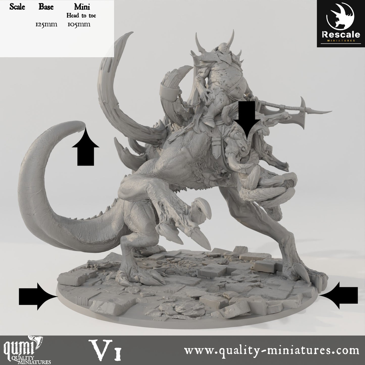 Vorathe - 32mm Tabletop-RPG Mini - Qumi - Rescale Miniatures