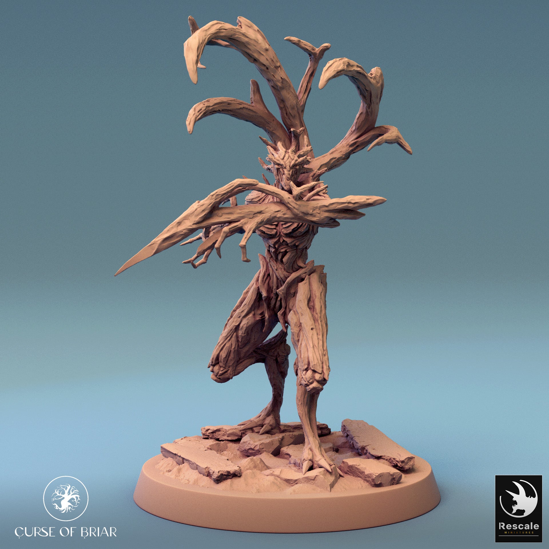 Woodfey - 32mm Tabletop RPG Mini - Qumi - Rescale Miniatures Quality Miniatures - Qumi