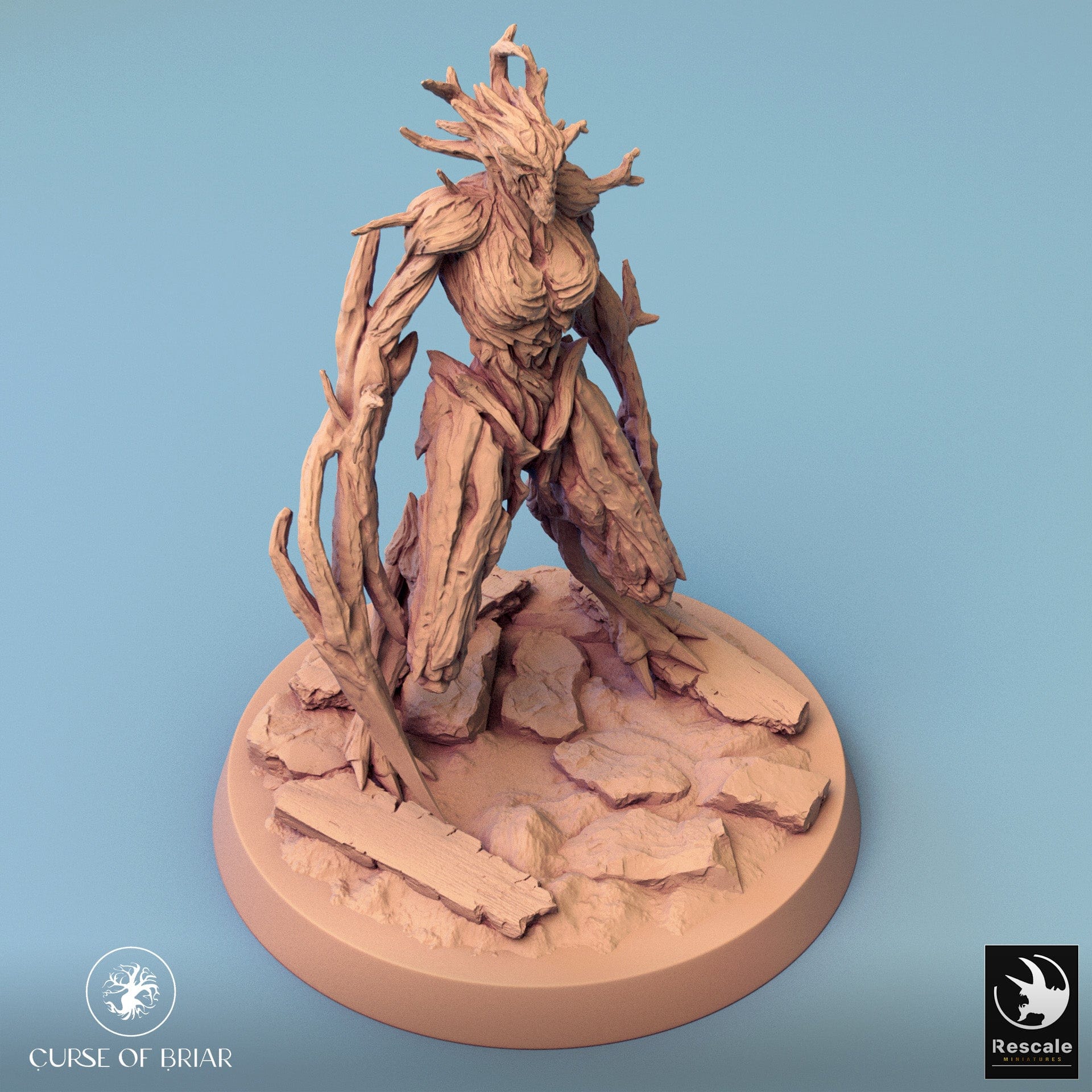 Tabletop Miniature Woodfey - 32mm Tabletop RPG Mini - Qumi - Rescale Miniatures Quality Miniatures - Qumi 