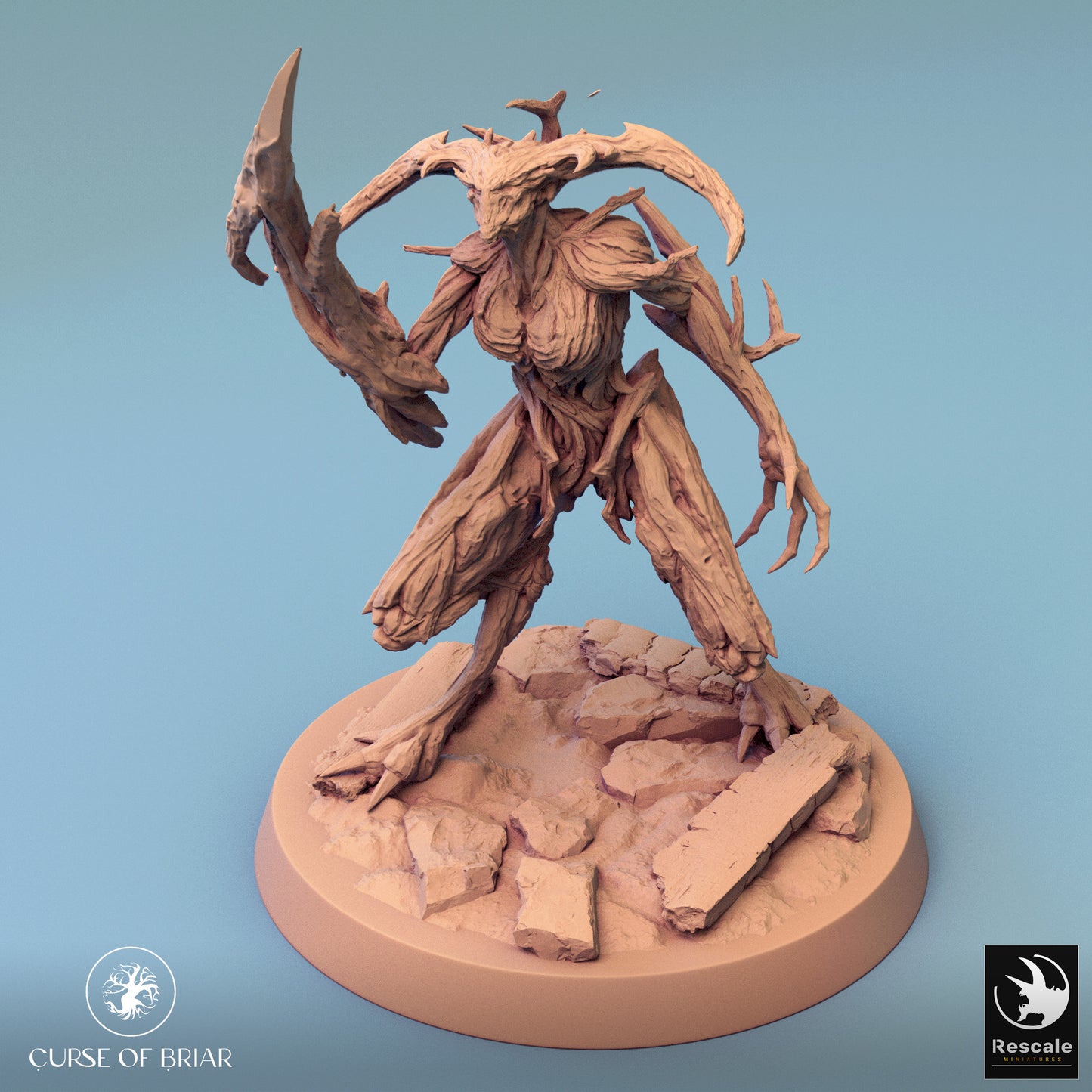 Woodfey - 32mm Tabletop RPG Mini - Qumi - Rescale Miniatures Quality Miniatures - Qumi