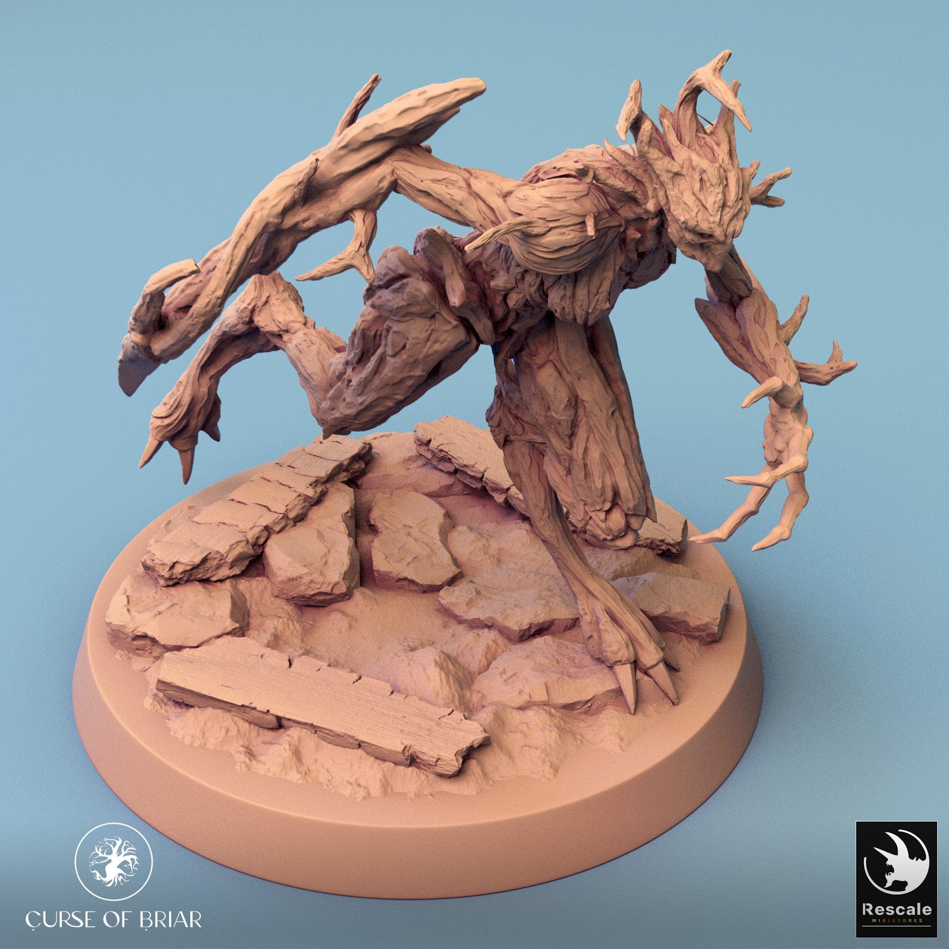 Tabletop Miniature Woodfey - 32mm Tabletop RPG Mini - Qumi - Rescale Miniatures Quality Miniatures - Qumi 