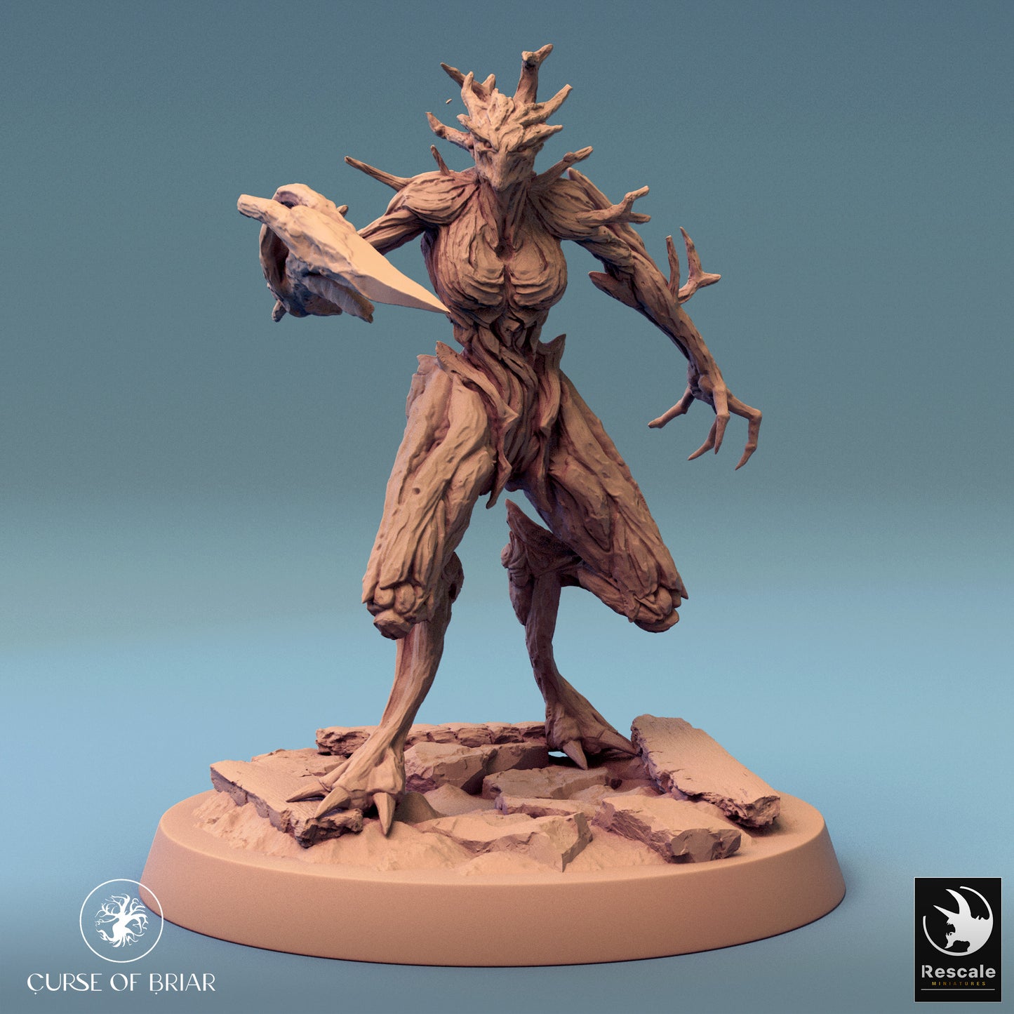 Woodfey - 32mm Tabletop RPG Mini - Qumi - Rescale Miniatures Quality Miniatures - Qumi