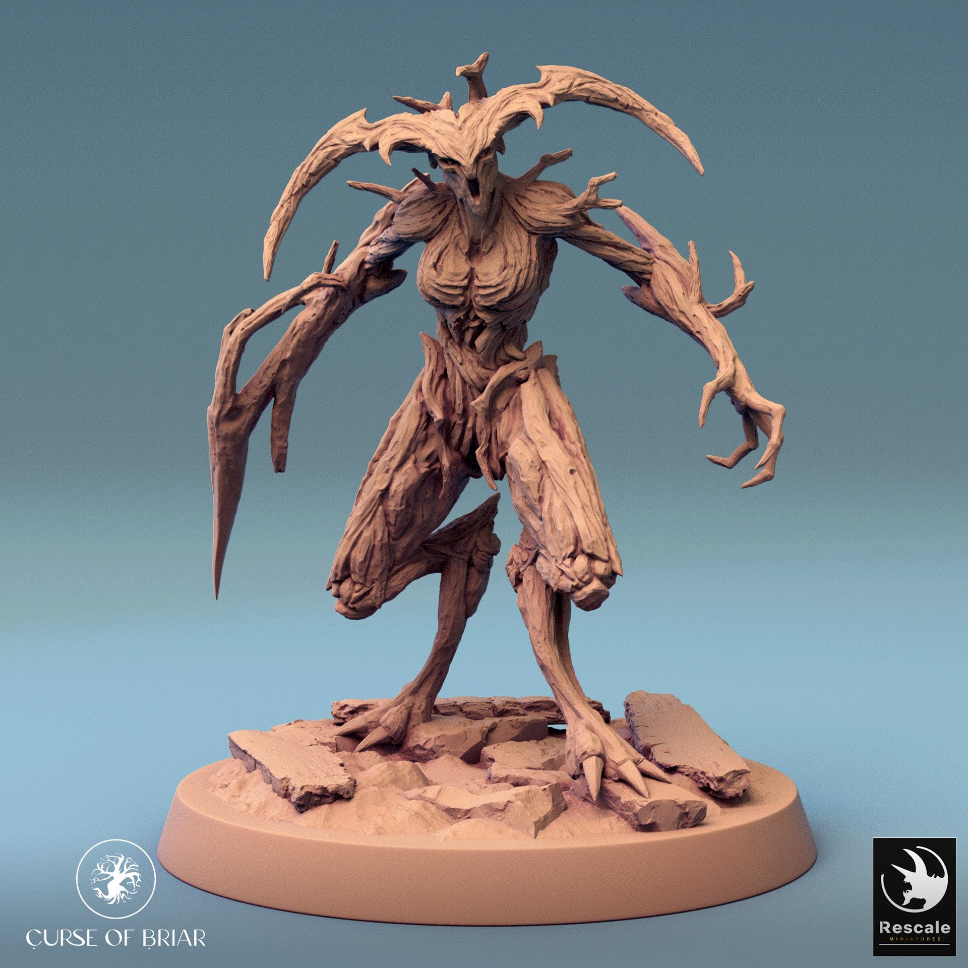 Tabletop Miniature Woodfey - 32mm Tabletop RPG Mini - Qumi - Rescale Miniatures Quality Miniatures - Qumi 