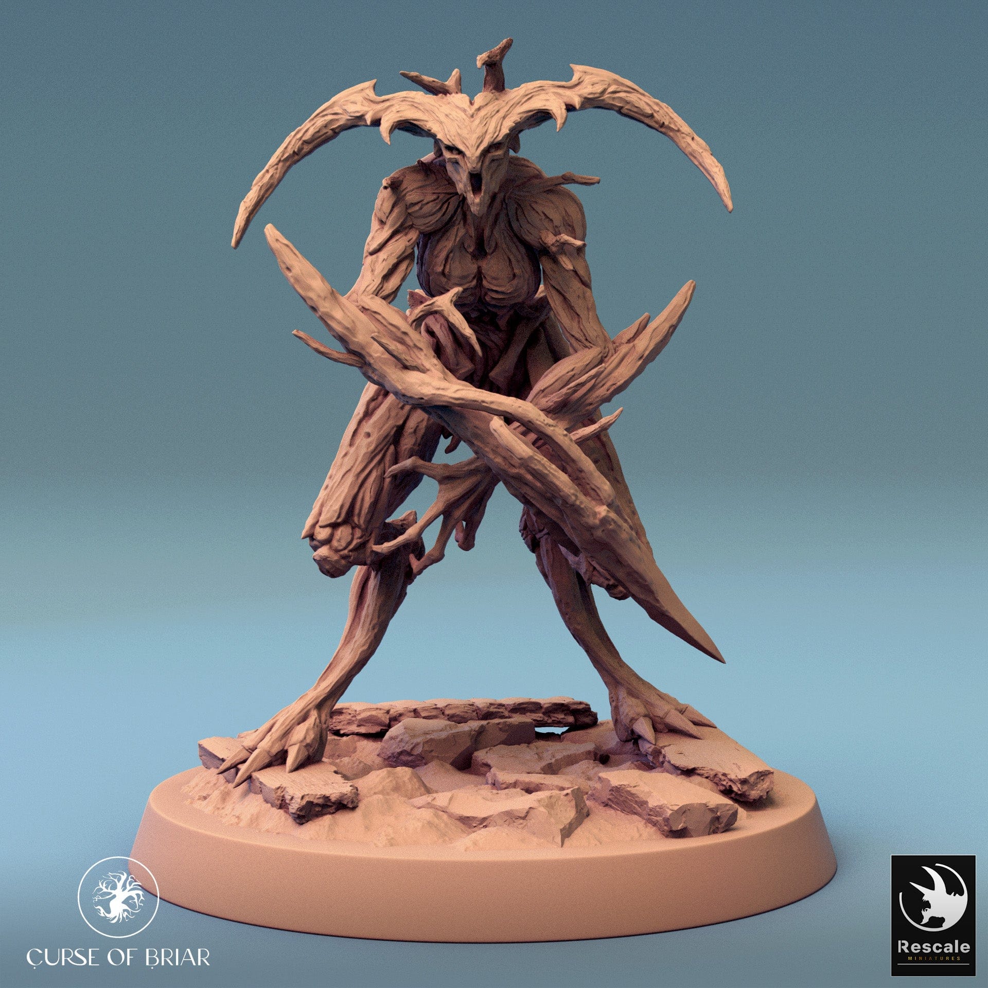Tabletop Miniature Woodfey - 32mm Tabletop RPG Mini - Qumi - Rescale Miniatures Quality Miniatures - Qumi 