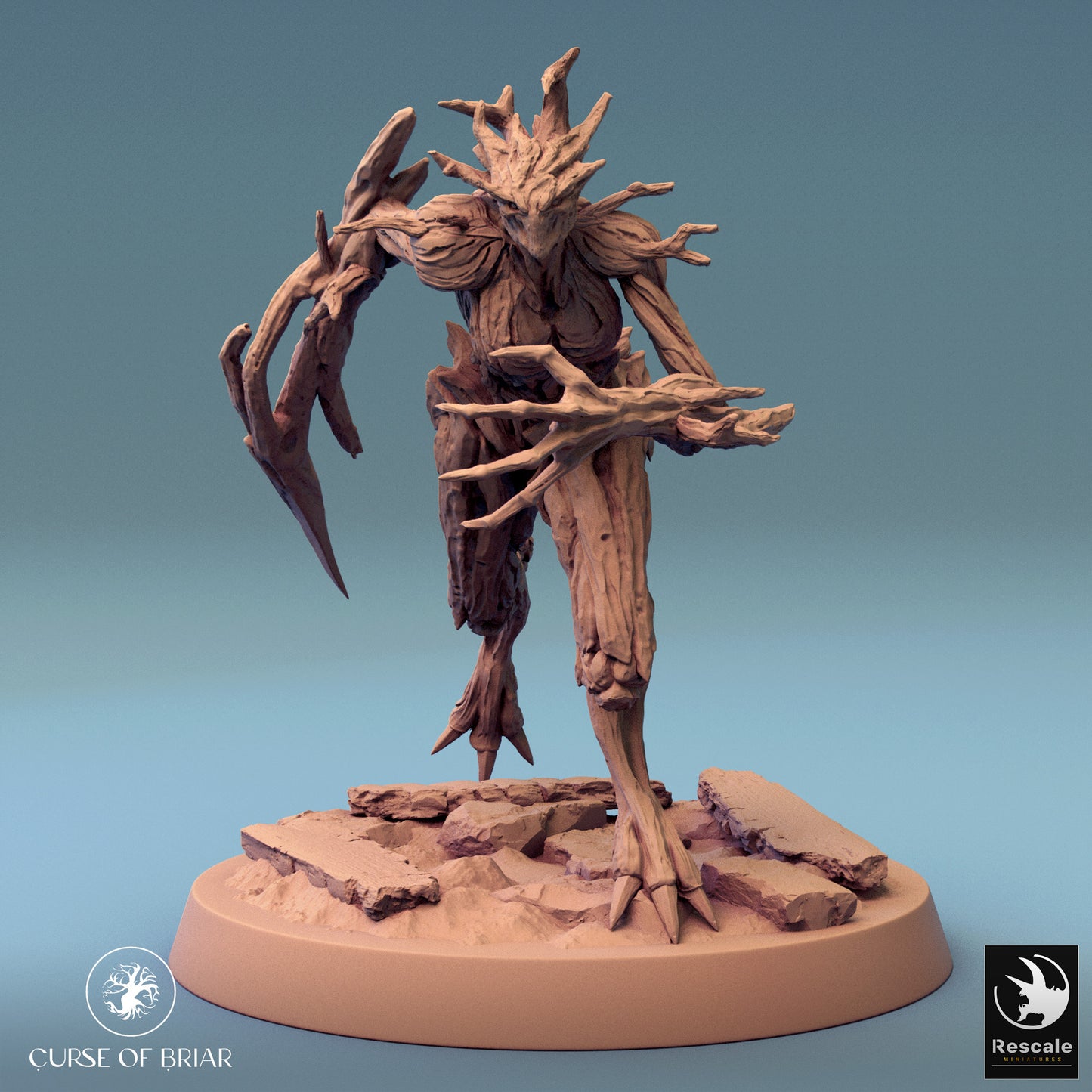 Woodfey - 32mm Tabletop RPG Mini - Qumi - Rescale Miniatures Quality Miniatures - Qumi