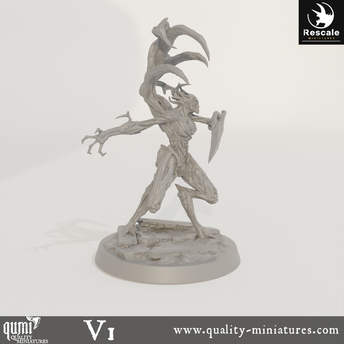 Woodfey - 32mm Tabletop RPG Mini - Qumi - Rescale Miniatures Quality Miniatures - Qumi