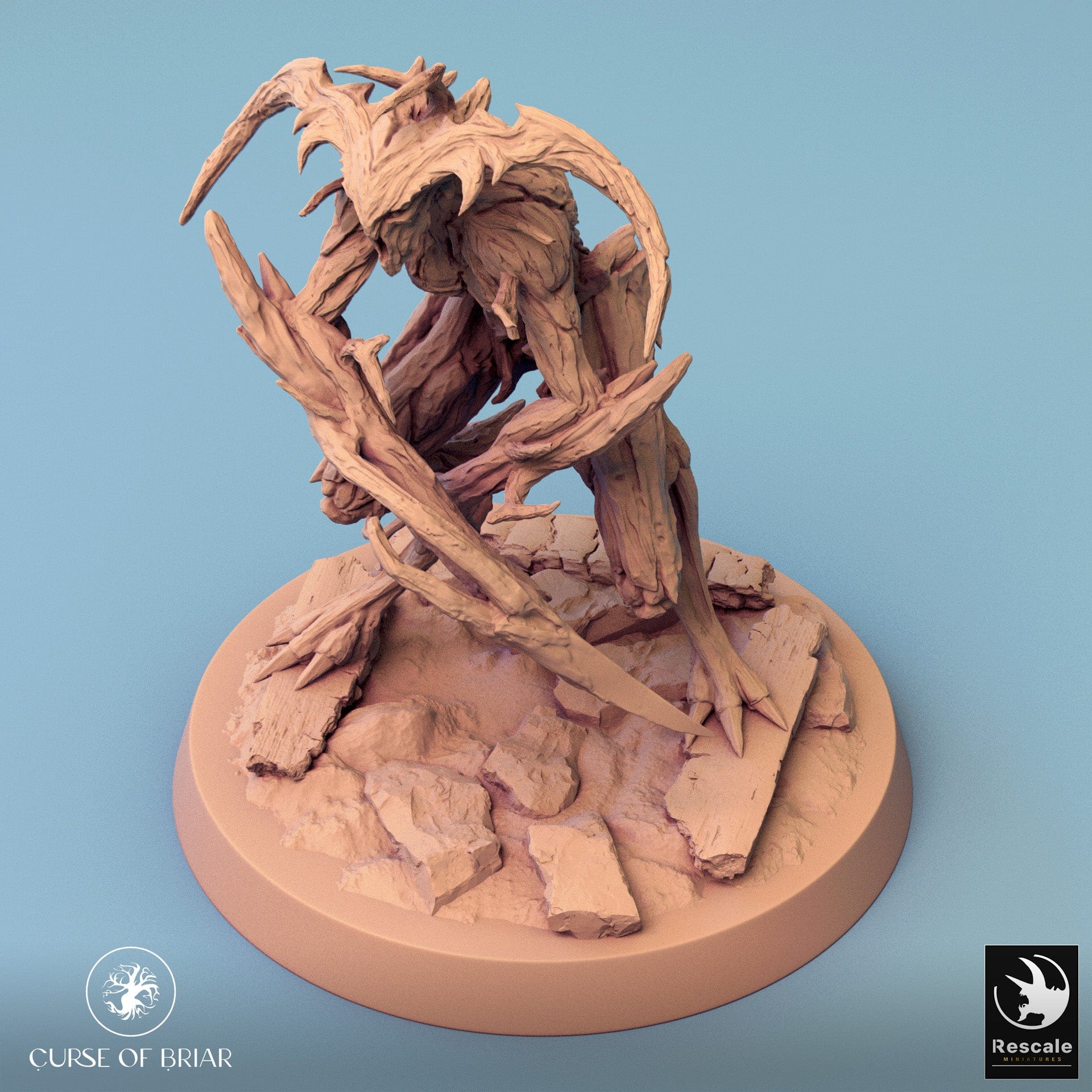 Tabletop Miniature Woodfey - 32mm Tabletop RPG Mini - Qumi - Rescale Miniatures Quality Miniatures - Qumi 