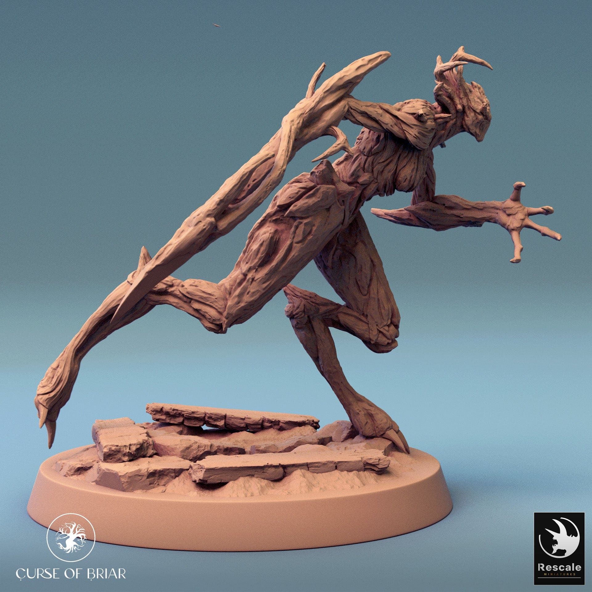 Tabletop Miniature Woodfey - 32mm Tabletop RPG Mini - Qumi - Rescale Miniatures Quality Miniatures - Qumi 