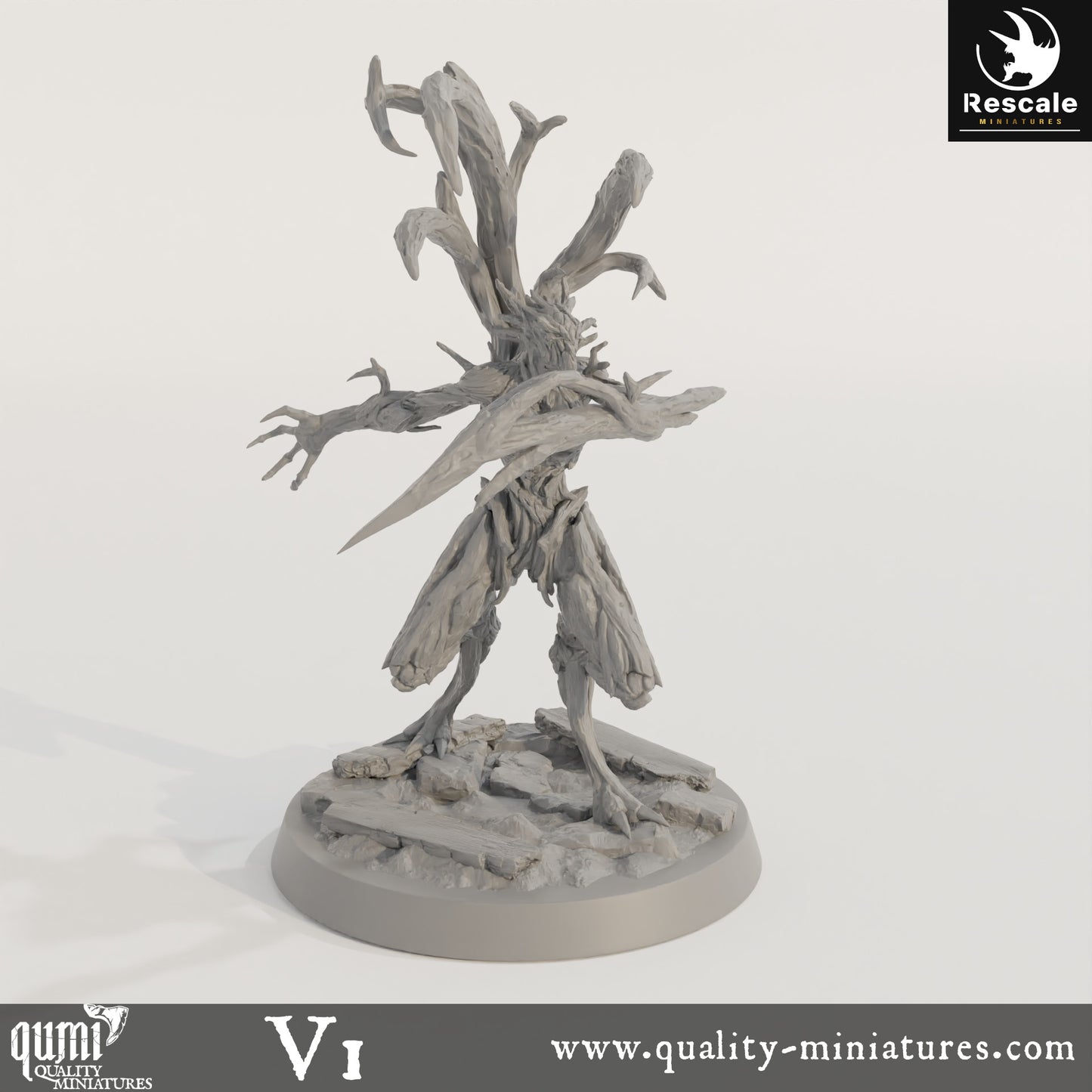 Woodfey - 32mm Tabletop RPG Mini - Qumi - Rescale Miniatures Quality Miniatures - Qumi