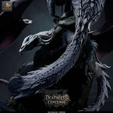 Adult Ghost Dragon – Spectral Undead Dragon: ghost dragon tabletop miniature, designer preview from Rescale Miniatures's 'Oktober 2026' release, 3D-printed in resin by Qumi (view 8)