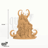 The Bell Warden Tabletop-Miniatur - 94 mm hoch, 1 Körperteil - Rescale Miniatures 3D-Druck von Qumi