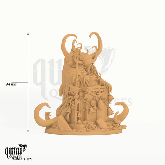 The Bell Warden Tabletop-Miniatur - 94 mm hoch, 1 Körperteil - Rescale Miniatures 3D-Druck von Qumi