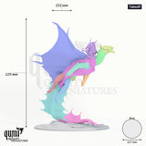 Dragon Brass Dragon Tabletop-Miniatur - 229 mm hoch, 252 mm Spannweite, 134 mm Base - Rescale Miniatures 3D-Druck von Qumi
