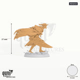 Hunter Cathedral Huntsmen Tabletop-Miniatur (Advance) - 37 mm hoch, 31 mm Base - Rescale Miniatures 3D-Druck von Qumi