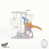 Feed Diorama Tabletop-Miniatur - 55 mm hoch, 21 mm Spannweite, 59 mm Base - Rescale Miniatures 3D-Druck von Qumi