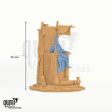 Discuss Lord Diorama Tabletop-Miniatur - 66 mm hoch, 2 Körperteile - Rescale Miniatures 3D-Druck von Qumi